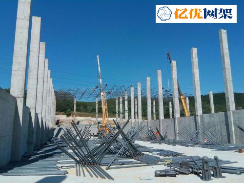 江门料棚网架设计